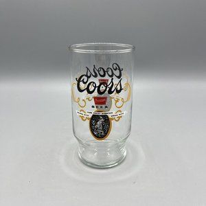 Coors Premium Beer 12oz Glass Rocky Mountain Spring Water Golden Colorado